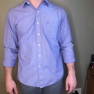 IZOD Slim Fit Purple Button Down (SIZE LARGE)